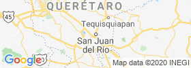 San Juan Del Rio map